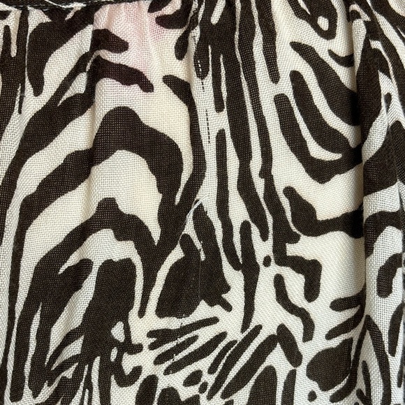Lily Pulitzer Eleni Top Zebra Print - Picture 4 of 5